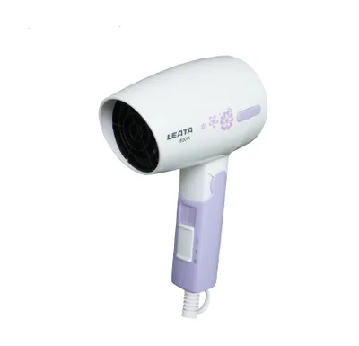 Hair dryer home small power dormitory student mini portable folding small hair dryer tube cold bedroom female Purple - Shop at LoveMi