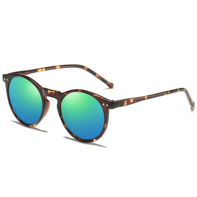Ladies Polarized Glasses Retro Driving Mirror Blue Green - Shop at LoveMi