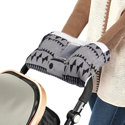 Baby Carriage Handle Gloves Grey - Shop at LoveMi