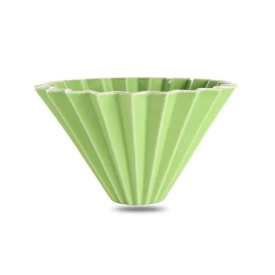 Hand brewed coffee origami filter cup Green - Shop at LoveMi