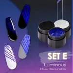 Manicure Luminous Nail Art Spider Nail Gel UV Nail Polish - Suit E
