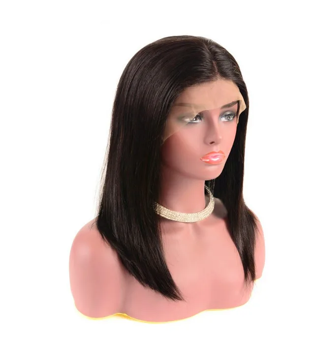 Straight human hair wigs13 * 4 Brazilian Hair 4Cm8Inch - Shop at LoveMi