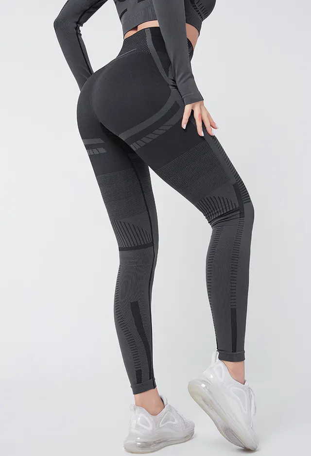 Sports yoga gym pants high waist Black - Shop at LoveMi