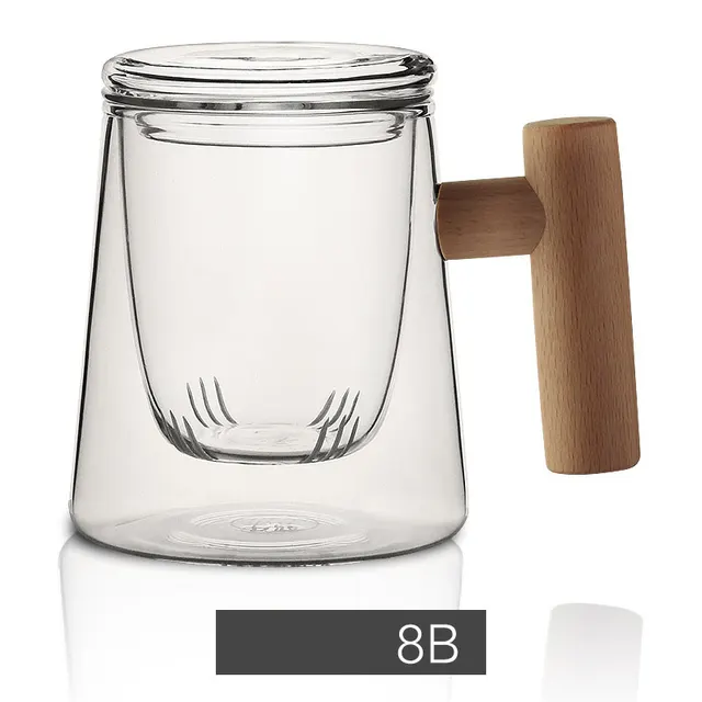 Tea Water Separation Transparent Filter Water Cup 8B - Shop at LoveMi