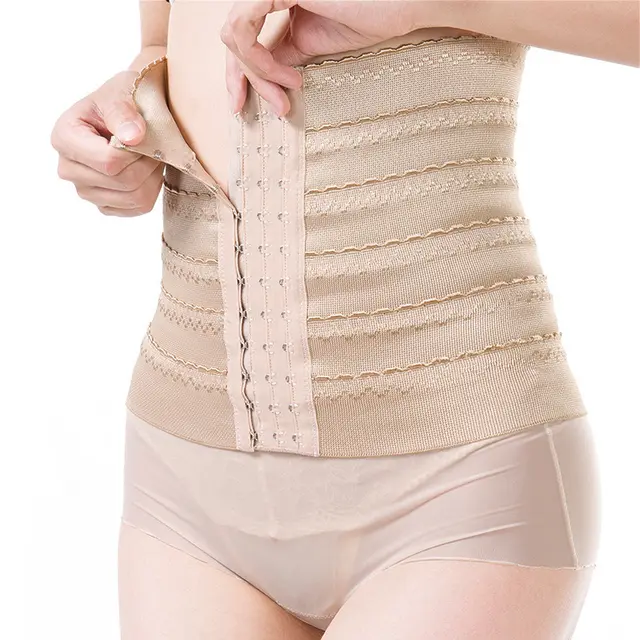Three breasted corset waist belt Beige - Shop at LoveMi