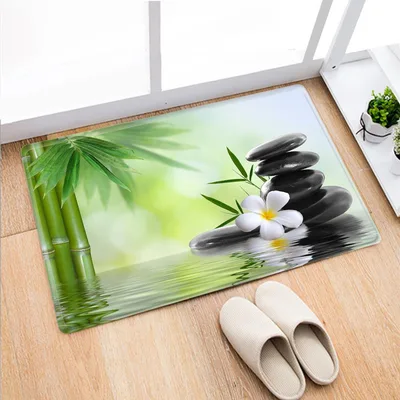 Zen Garden Bamboo Fiber Anti slip Door Mat 2Style - Shop at LoveMi