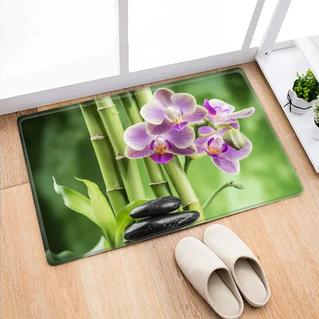 Zen Garden Bamboo Fiber Anti slip Door Mat 9Style - Shop at LoveMi