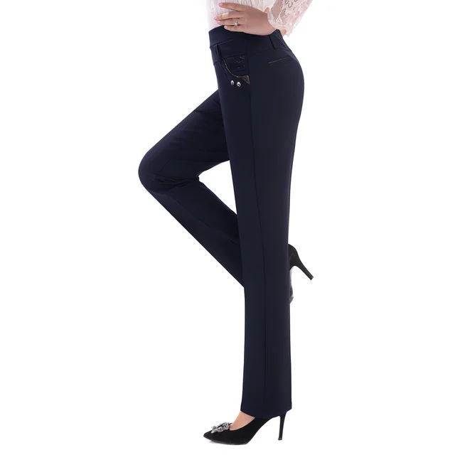 Thin pants for middle aged and elderly women Tibetan Green - Shop at LoveMi