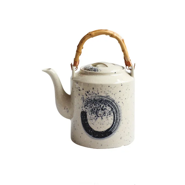 Large capacity ceramic teapot White - Shop at LoveMi