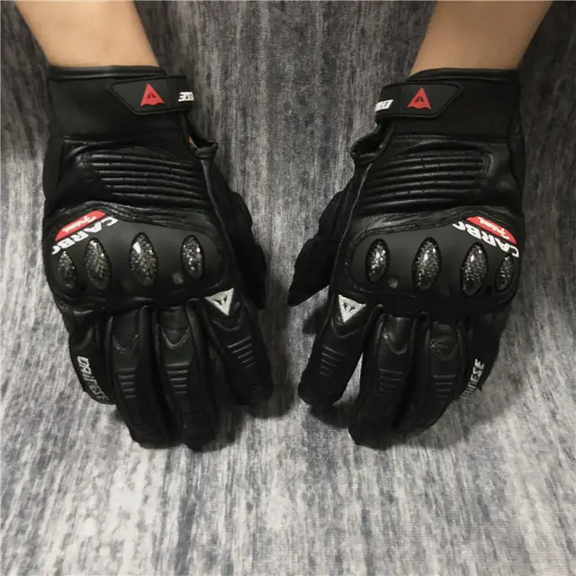 Anti slip wear resistant gloves for motorcycle riding Black - Shop at LoveMi