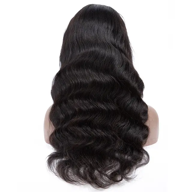 Ladies wavy long curly hair wig Black - Shop at LoveMi