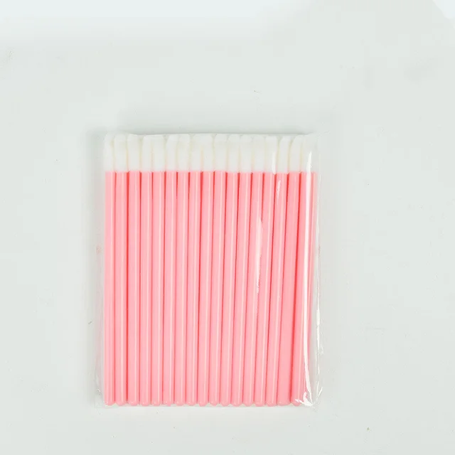 Disposable lip brush stick makeup brush Pink - Shop at LoveMi