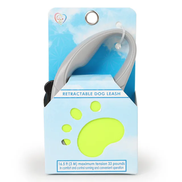 Two color Small And Medium Pet telescopic Leash Green - Shop at LoveMi