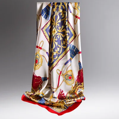 Spring All Match Turban Silk Female Spring Silk Scarf - Shop at LoveMi