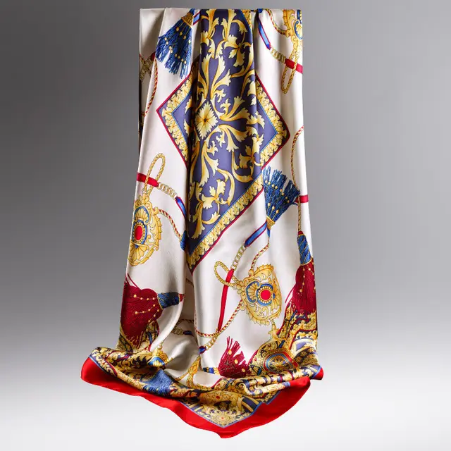 Spring All Match Turban Silk Female Spring Silk Scarf - Shop at LoveMi