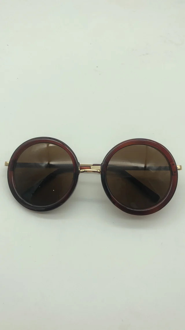 Big round sunglasses Brown - Shop at LoveMi