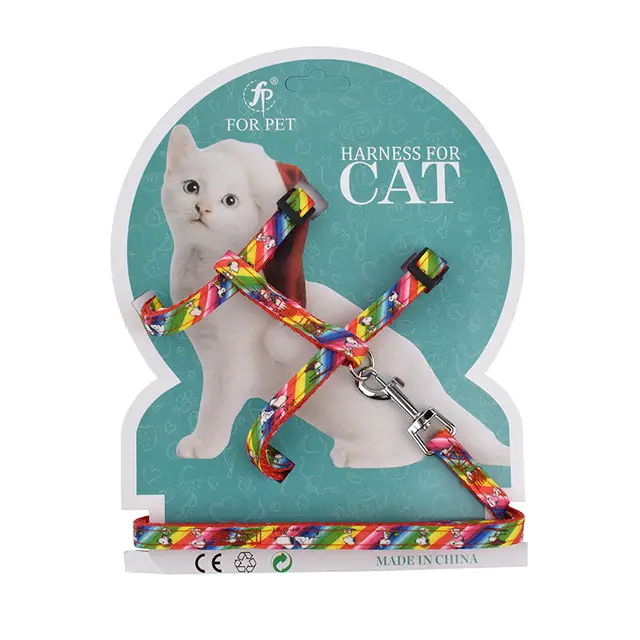 Cartoon print pet racer back and chest strap 6 Style - Shop at LoveMi