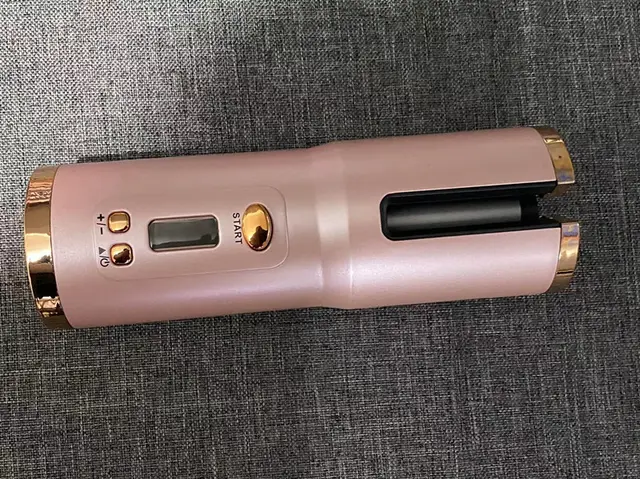 Automatic Curler Wireless Portable USB Charging Curler Pink - Shop at LoveMi