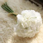 Peony artificial flower - White