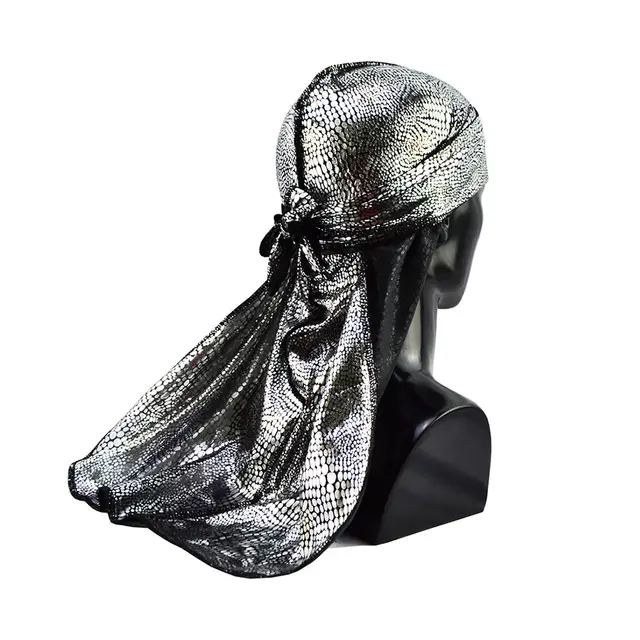 Snakeskin Long Tail Dance Hood Silver - Shop at LoveMi
