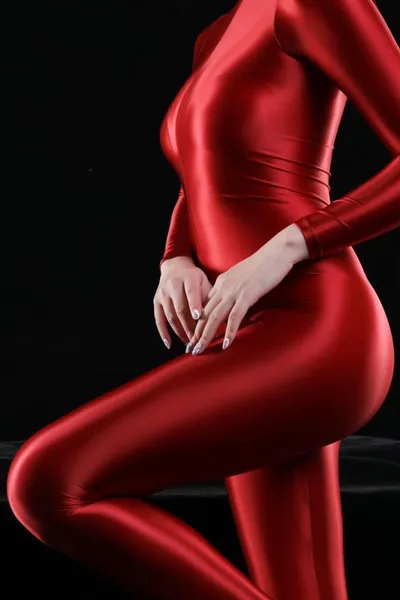 Double zipper bodysuit Red - Shop at LoveMi