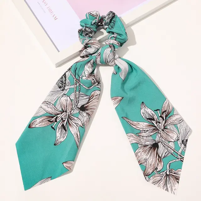 Printed streamer headband J - Shop at LoveMi