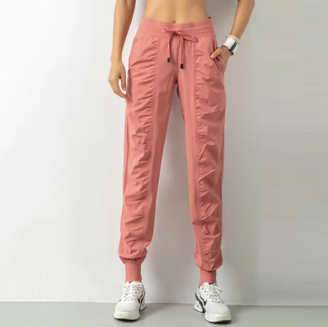 Yoga loose sweatpants Pink - Shop at LoveMi