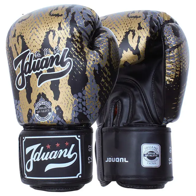 Python pattern boxing gloves Black - Shop at LoveMi