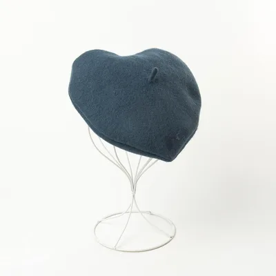 Europe and America Heart Shaped Beret Blue - Shop at LoveMi