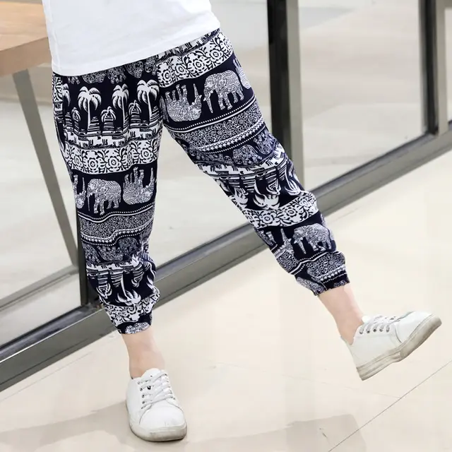 Yoga ethnic style loose lantern female pants Baby Elephant - Shop at LoveMi