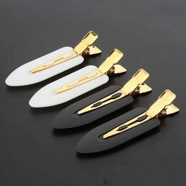 Simple Seamless Clip Leaf Clip Liu Seaside Clip Black And White - Shop at LoveMi