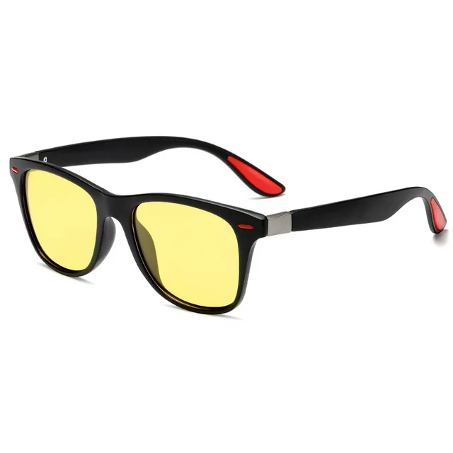 Classic Casual Polarized Sunglasses Outdoor Driving Sports Glasses Yellow - Shop at LoveMi