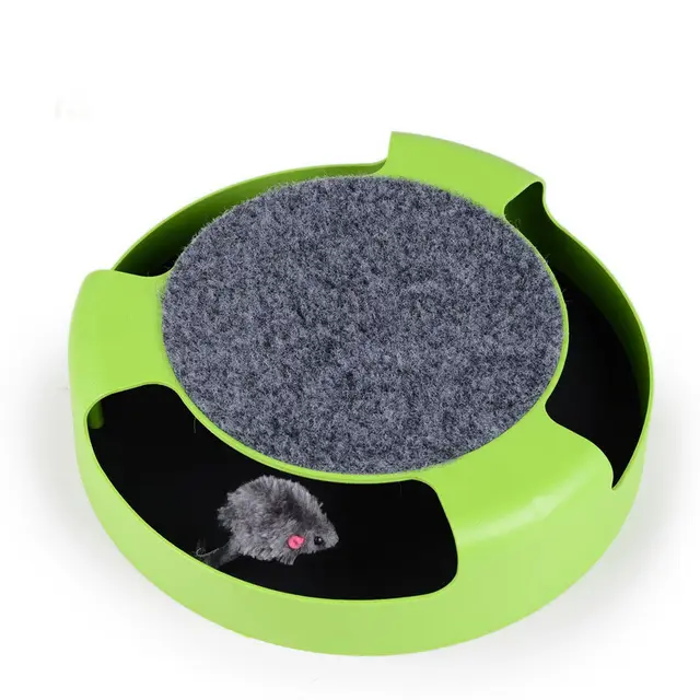 Shadowless mouse and cat turntable Green - Shop at LoveMi