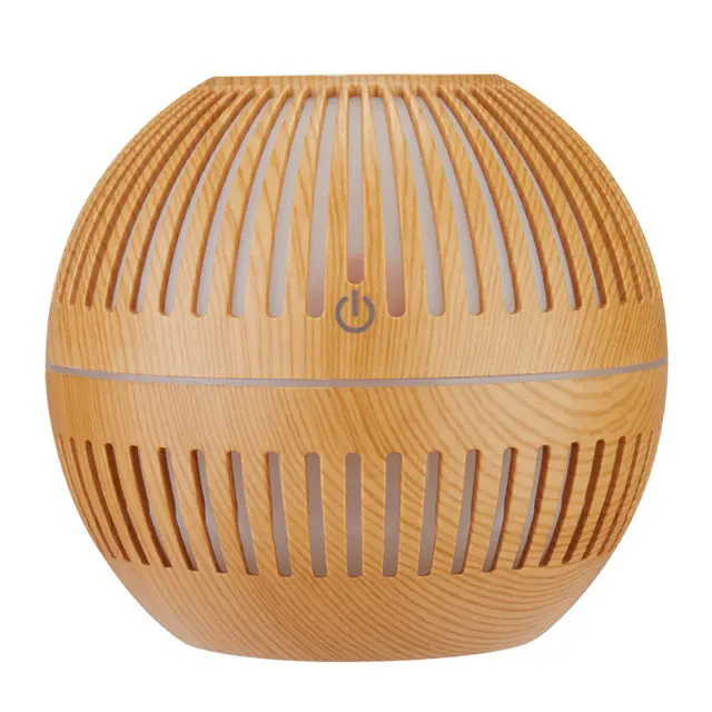 Hollow wood grain aromatherapy humidifier Light - Shop at LoveMi