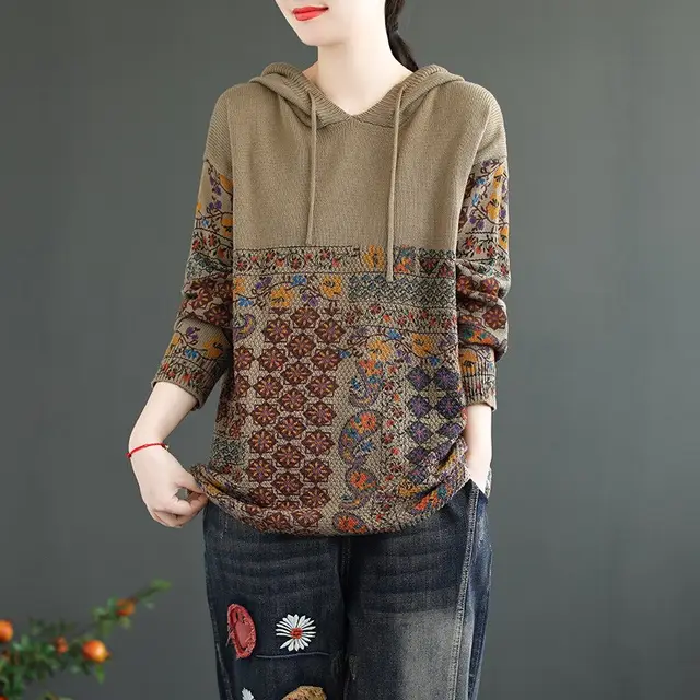 All match sweater coat Khaki - Shop at LoveMi