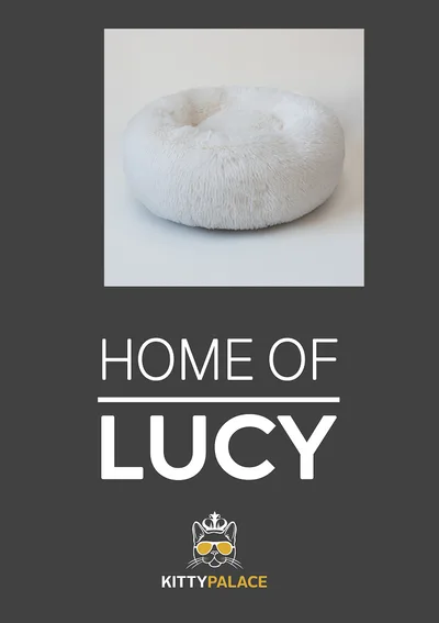 Pet bed with customized pet carpet White - Shop at LoveMi