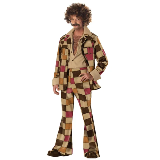 70's Retro Disco Ball Costume Suit Men - Shop at LoveMi