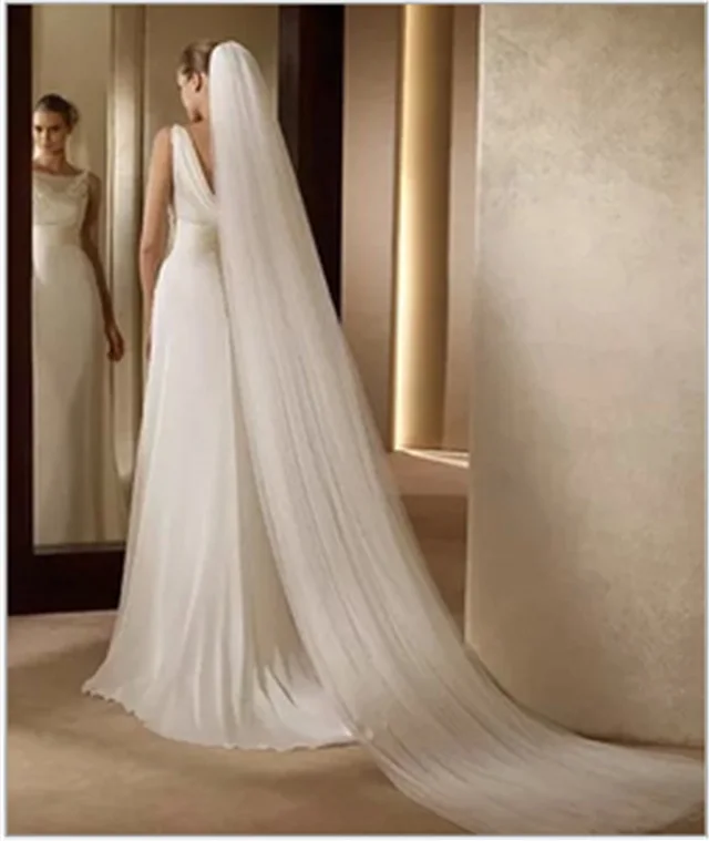3 meters bridal veil Ivory - Shop at LoveMi
