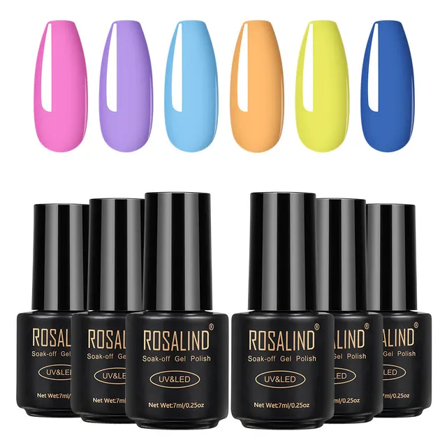Fine nail polish 6 bottles 16 Series - Shop at LoveMi