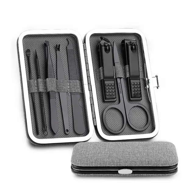Manicure tool nail clipper set Gray - Shop at LoveMi