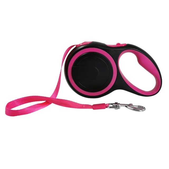 Automatic Telescopic Traction Rope Pet Products Traction Rope Red - Shop at LoveMi