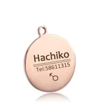 Round Rose Gold