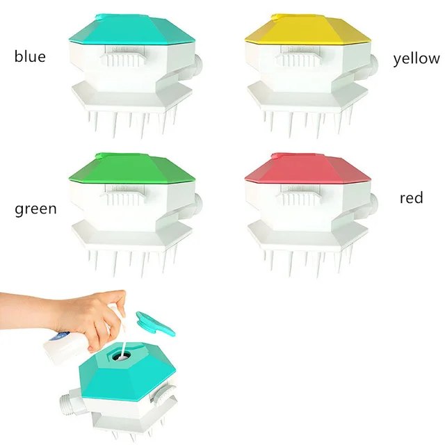 Pet shower brush nozzle Green - Shop at LoveMi