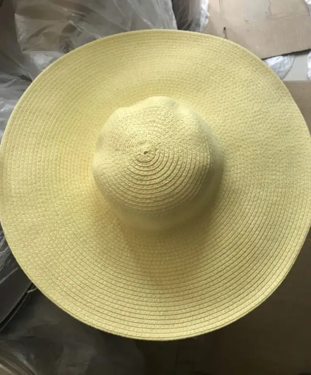 Weiyi Sun Hat Lady Beach Cream Color - Shop at LoveMi