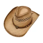 Western Cowboy Sun Hat - Photo Colour