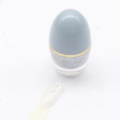 Small egg nail polish Silver Glitter - Shop at LoveMi