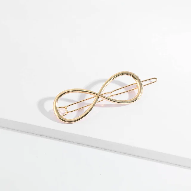 Retro style brushed metal hairpin Bow - Shop at LoveMi