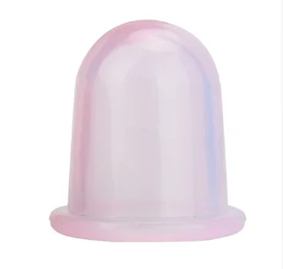Silicone Cupping Health Care Tank Vacuum Cupping Meridian Health Care Transparent Cupping Medium - Purple