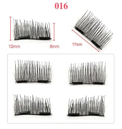 Magic Princess false eyelash, single double magnetic three magnetic false eyelash factory processing multiple magnetic false eyelashes Double Mag... Double Magnetic Half Mao - Shop at LoveMi