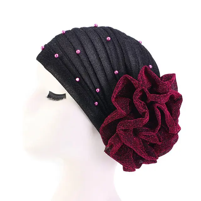 Fashion color beads bright silk toe cap Rose Red - Shop at LoveMi